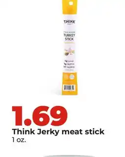 Hy-Vee Think Jerky meat stick offer
