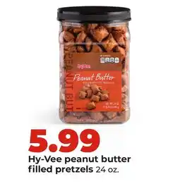Hy-Vee Hy-Vee peanut butter filled pretzels offer