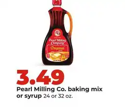 Hy-Vee Pearl Milling Co. baking mix or syrup offer