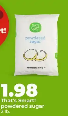 Hy-Vee That's Smart! powdered sugar offer