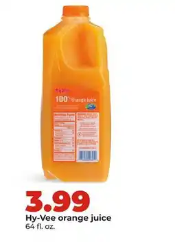 Hy-Vee Hy-Vee orange juice offer