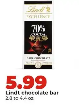 Hy-Vee Lindt chocolate bar offer