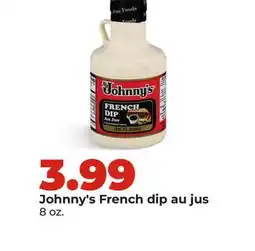 Hy-Vee Johnny's French dip au jus offer