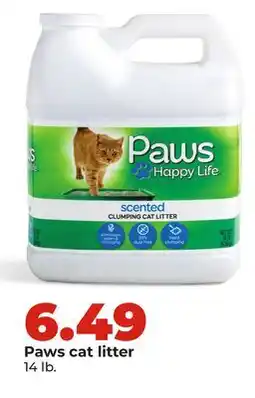 Hy-Vee Paws cat litter offer
