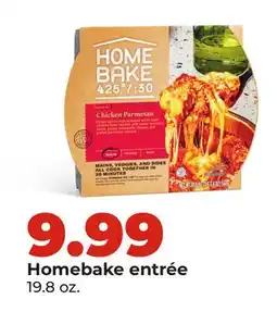 Hy-Vee Homebake entrée offer