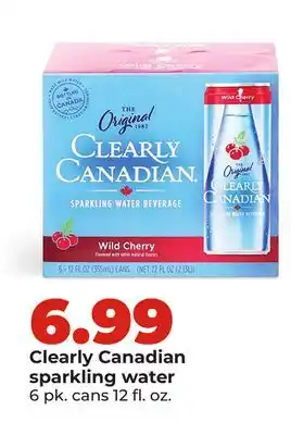 Hy-Vee Clearly Canadian sparkling water offer