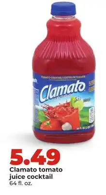 Hy-Vee Clamato tomato juice cocktail offer