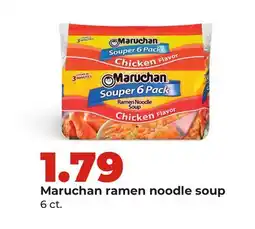 Hy-Vee Maruchan ramen noodle soup offer