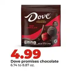 Hy-Vee Dove promises chocolate offer