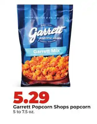 Hy-Vee Garrett Popcorn Shops popcorn offer