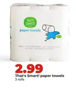 Hy-Vee That's Smart! paper towels offer