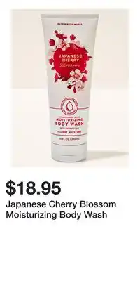 Bath & Body Works Japanese Cherry Blossom Moisturizing Body Wash offer