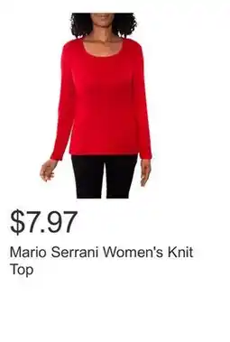 Costco Mario Serrani Women's Knit Top offer