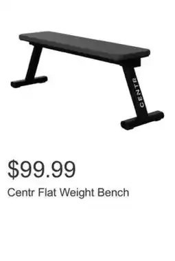Costco Centr Flat Weight Bench offer