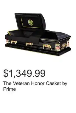 Costco The Veteran Honor Casket by Prime offer