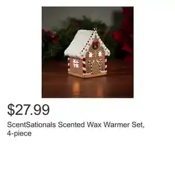 Costco ScentSationals Scented Wax Warmer Set, 4-piece offer