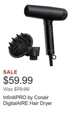 Costco InfinitiPRO by Conair DigitalAIRE Hair Dryer offer