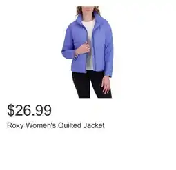 Costco Roxy Women's Quilted Jacket offer