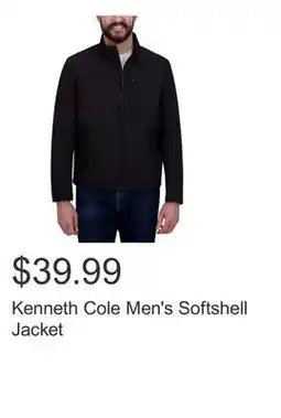 Costco Kenneth Cole Men's Softshell Jacket offer