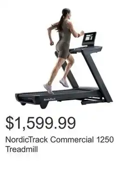 Costco NordicTrack Commercial 1250 Treadmill offer