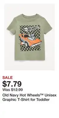 Old Navy Old Navy Hot Wheels Unisex Graphic T-Shirt for Toddler offer