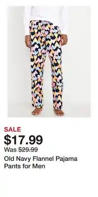 Old Navy Old Navy Flannel Pajama Pants for Men offer