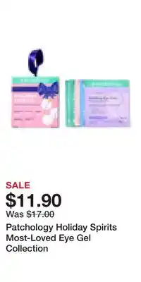 Ulta Beauty Patchology Holiday Spirits Most-Loved Eye Gel Collection offer