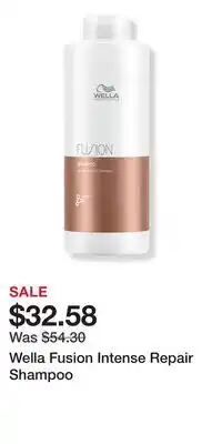 Ulta Beauty Wella Fusion Intense Repair Shampoo offer