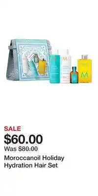 Ulta Beauty Moroccanoil Holiday Hydration Hair Set offer