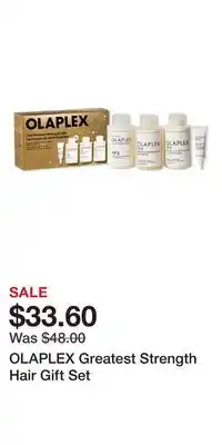 Ulta Beauty OLAPLEX Greatest Strength Hair Gift Set offer
