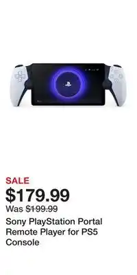 Game Stop Sony PlayStation Portal Remote Player for PS5 Console offer