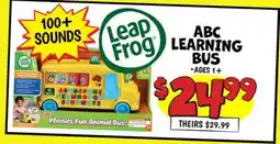 Ollie's ABC LEARNING BUS offer