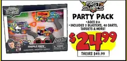 Ollie's FAST SHOTS PARTY PACK offer