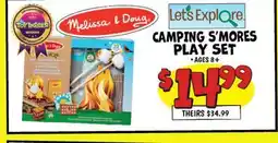 Ollie's CAMPING S'MORES 23 PLAY SET offer