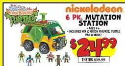 Ollie's nickelodeon 6 PK. MUTATION STATION offer
