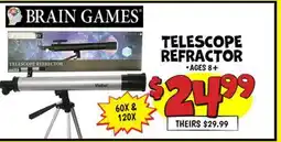 Ollie's TELESCOPE REFRACTOR offer
