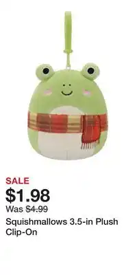 Game Stop Squishmallows 3.5-in Plush Clip-On offer