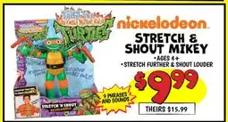 Ollie's STRETCH & SHOUT MIKEY offer