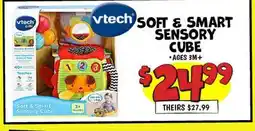 Ollie's vtech SOFT & SMART SENSORY-CUBE offer