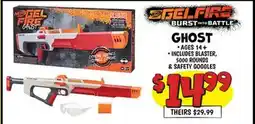 Ollie's GELFIRE FIRE BURST INTO BATTLE GHOST offer