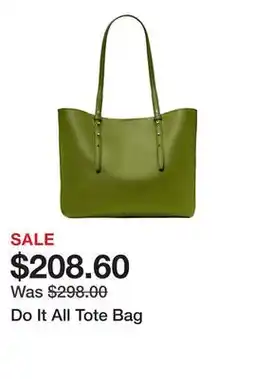 Belk Do It All Tote Bag offer
