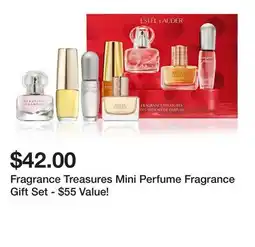 Belk Fragrance Treasures Mini Perfume Fragrance Gift Set - $55 Value! offer