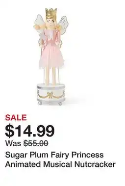 Belk Sugar Plum Fairy Princess Animated Musical Nutcracker offer