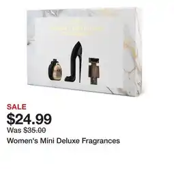 Belk Women's Mini Deluxe Fragrances offer