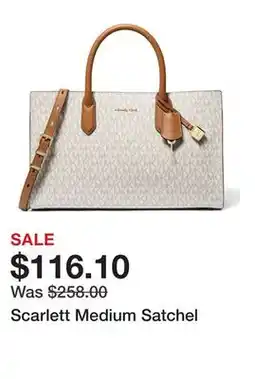 Belk Scarlett Medium Satchel offer