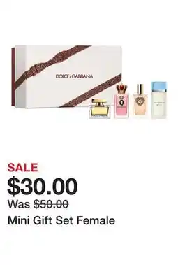 Belk Mini Gift Set Female offer