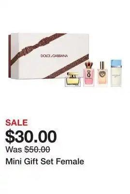 Belk Mini Gift Set Female offer