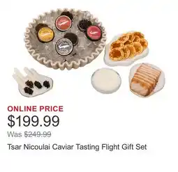 Costco Tsar Nicoulai Caviar Tasting Flight Gift Set offer