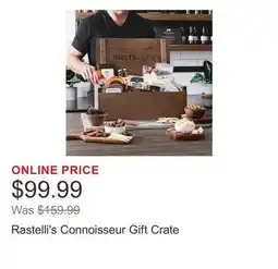 Costco Rastelli's Connoisseur Gift Crate offer