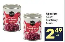 Albertsons Signature Select Cranberry offer